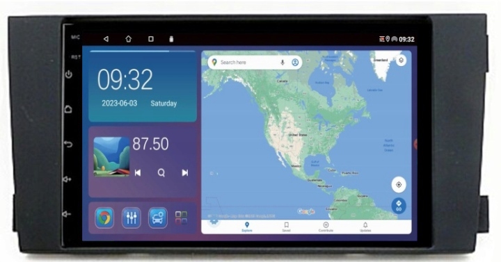 Autorádio 2-DIN Android Audi A6 C5 Android Rds Carplay Wifi Usb 2GB 64GB