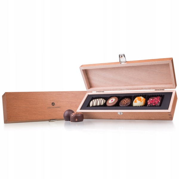 Levně Dárek k Dni žen, čokoládové Pralinky, Belgické sladkosti, dárek 60