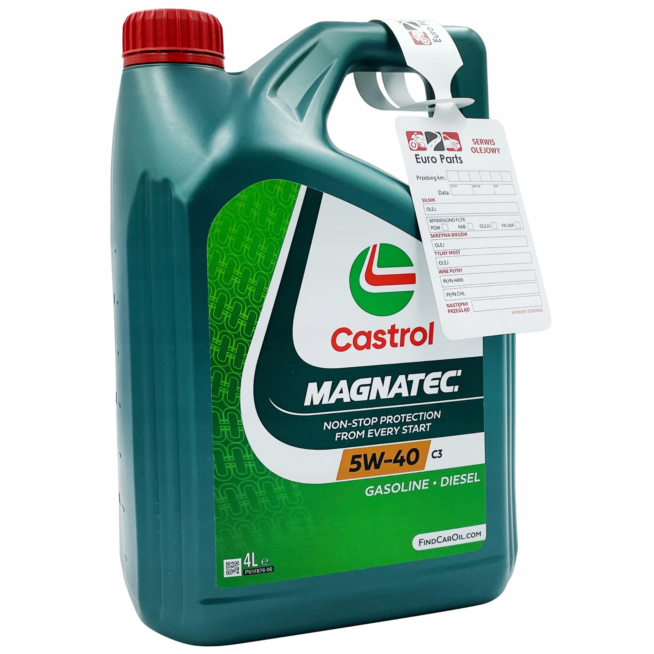 Olej Castrol Magnatec 5W-40 C3 4L zawieszka
