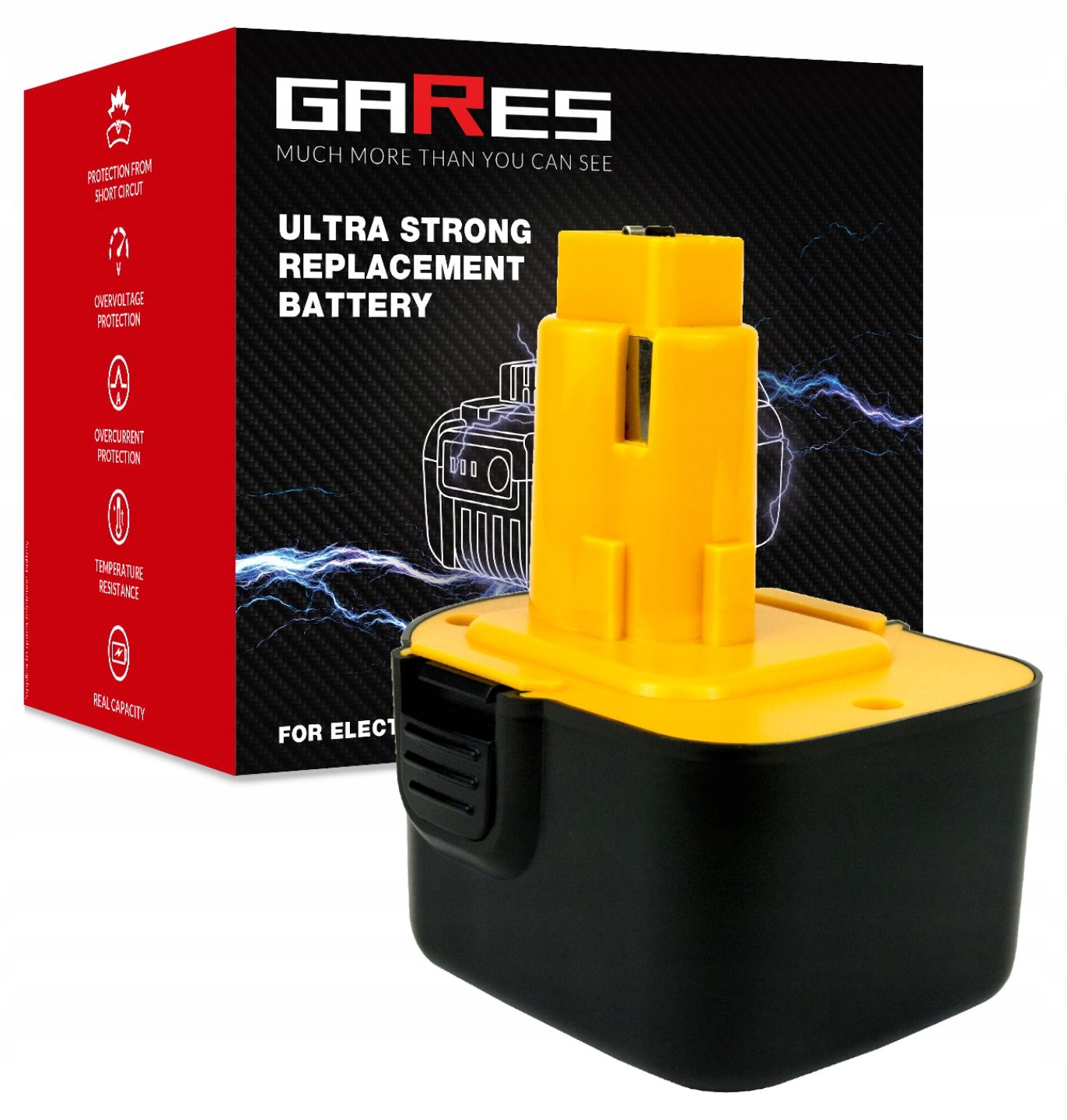 Baterie Akumulátor pro Black&Decker CD1200 CD1202 FS1201 FS632 BDL12 12V 2Ah