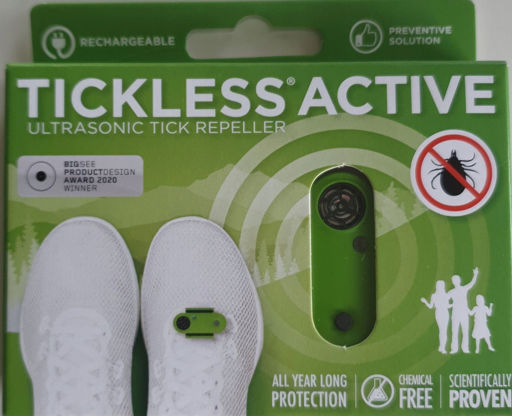 

Tickless Odstraszacz Kleszczy Dla Osób Aktywnych