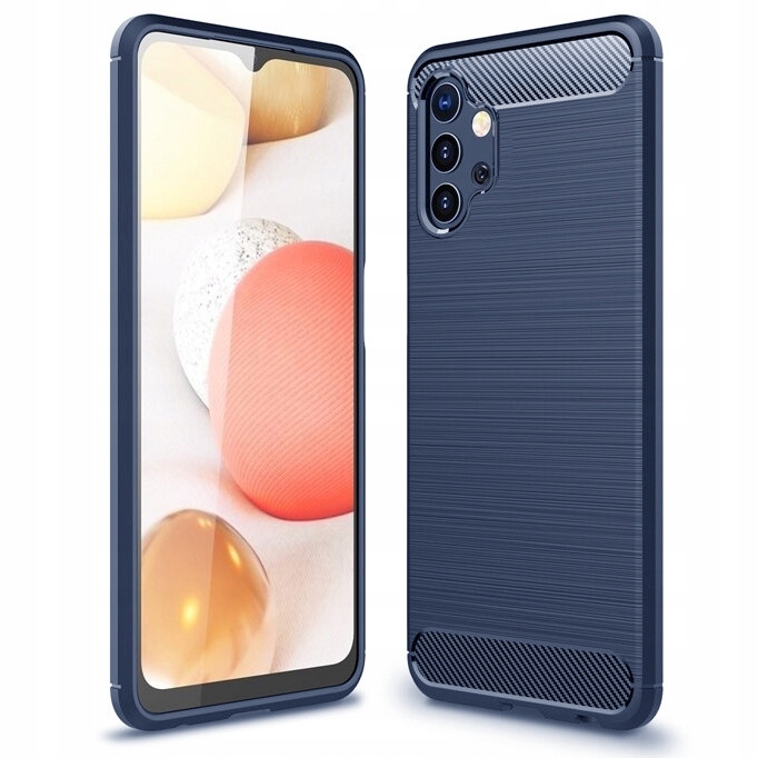

Etui Carbon Soft Case | Blue do Galaxy A32 5G