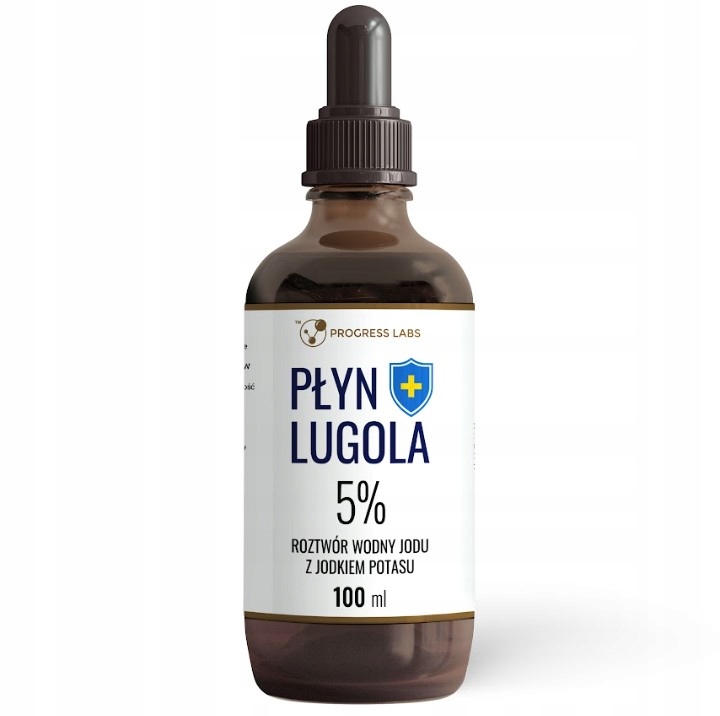 

Płyn Lugola 5% Czysty jod jodek potasu 100 ml