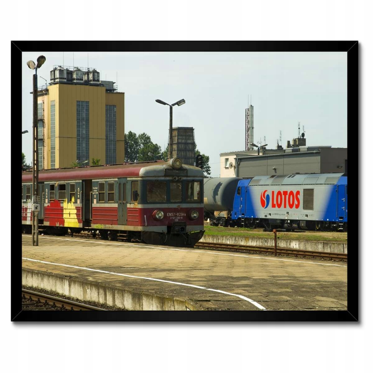 Plakáty v rámu 50x40 Elektrický vlak Pkp