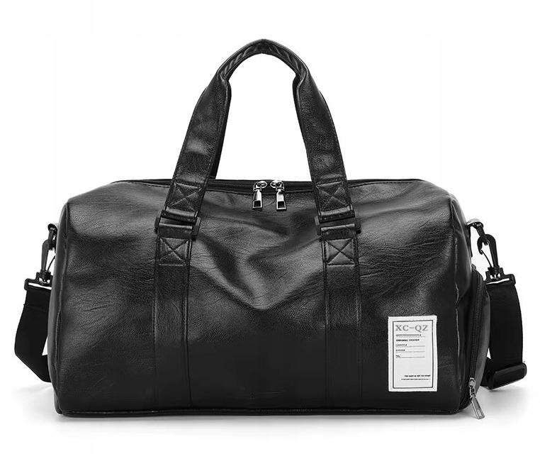 Torba Podróżna Sporotwa Bagaż Siłownia Jakość Pojemna Czarna Męska