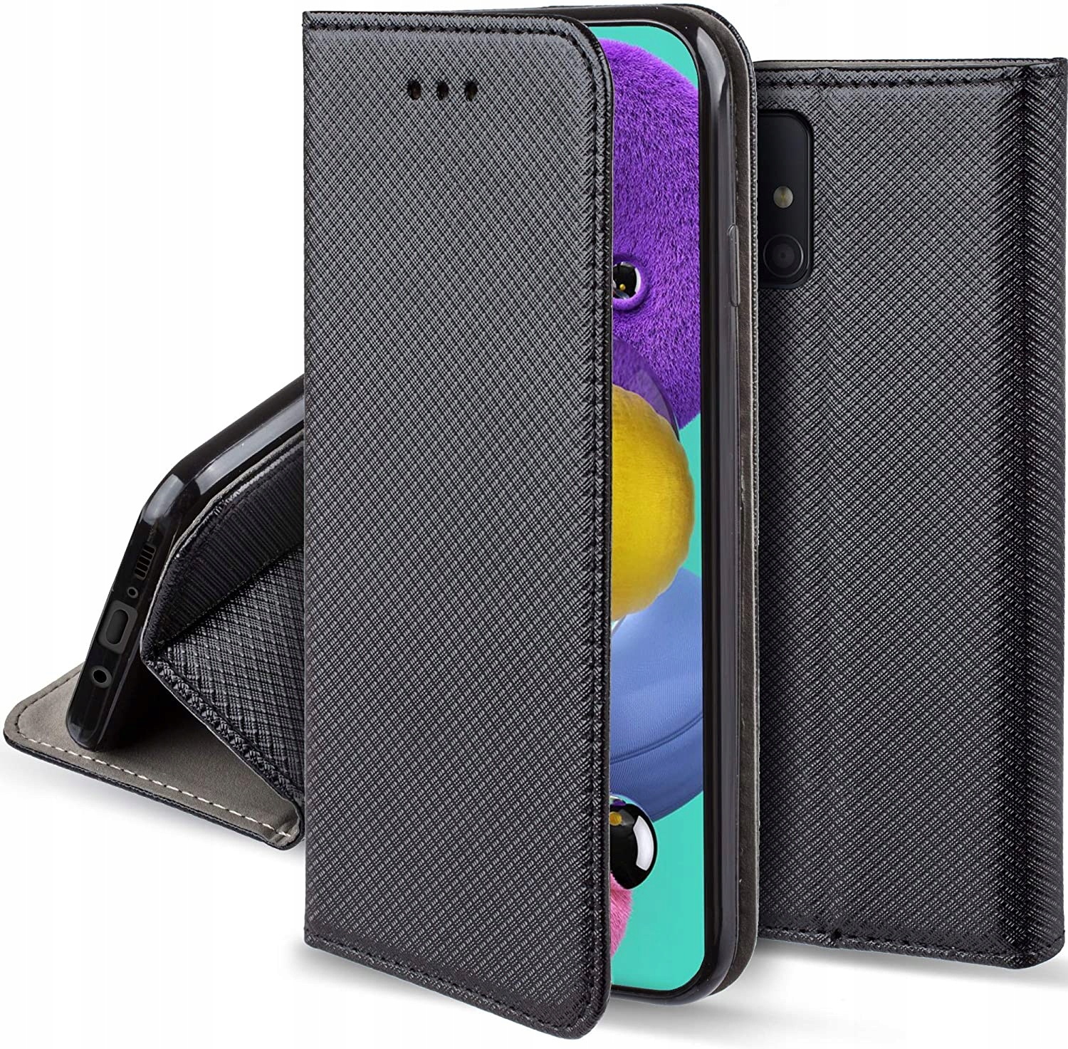 

Etui Smart Magnet + Szkło do Samsung Galaxy M31s