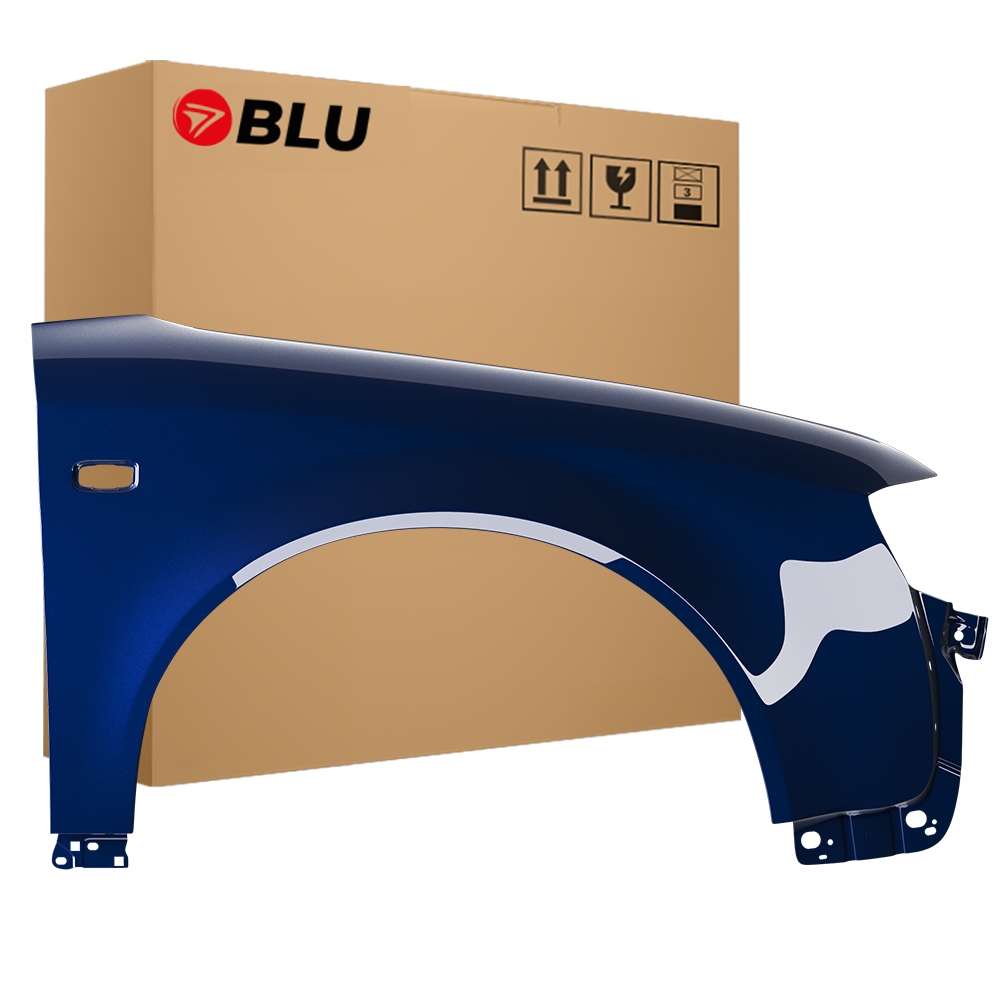 Blu Blatník Audi A4 B6 LZ5J pravý modrý 00-04 přední