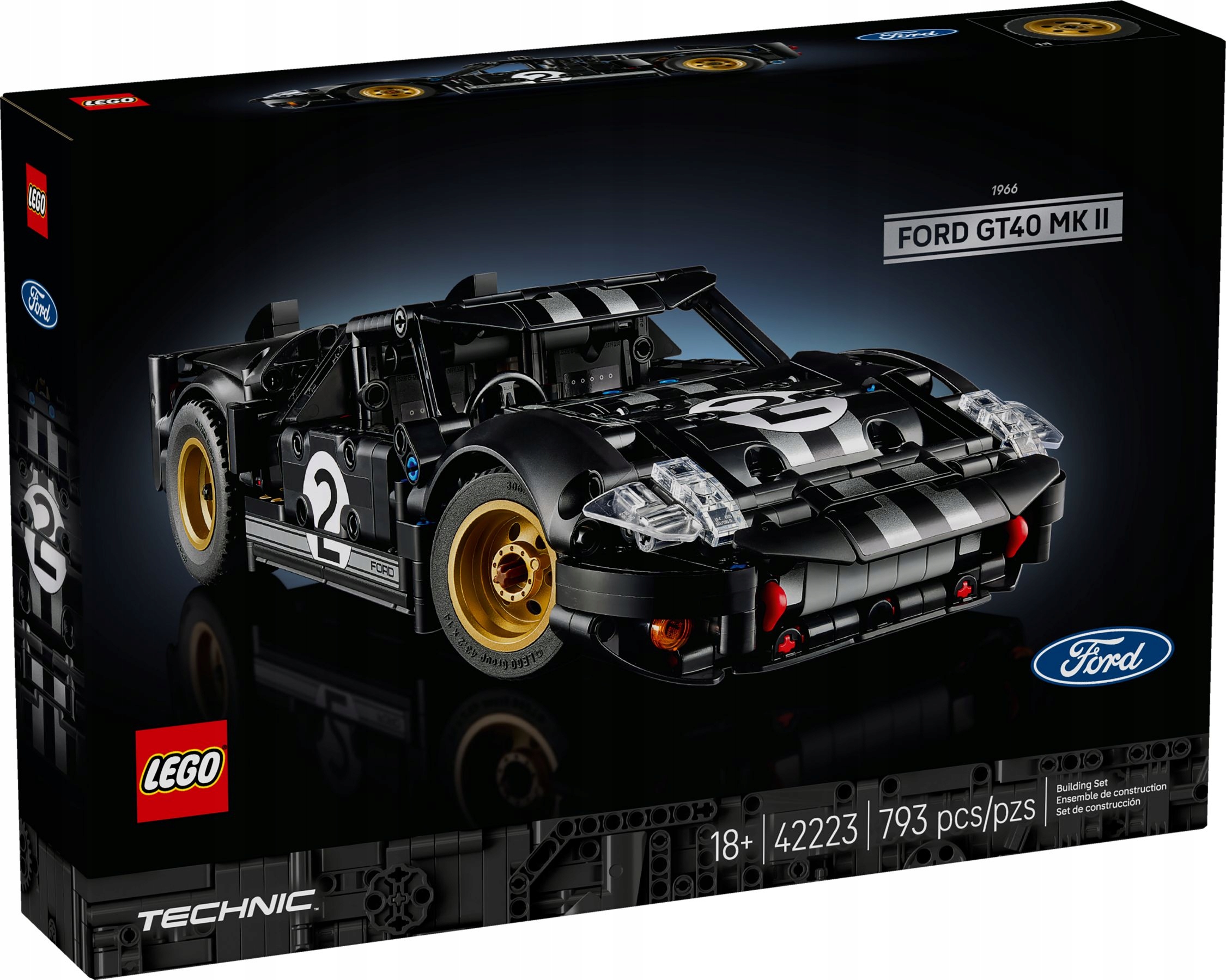 Lego Technic 42223 Závodní Auto 1966 Ford