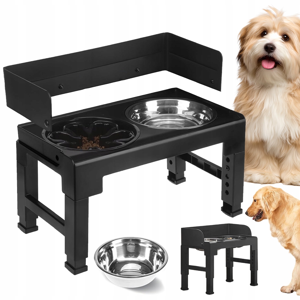 Vyvýšené Misky Na Potraviny A Vodu Pro Psy A Kočky Domácích Zvířat
