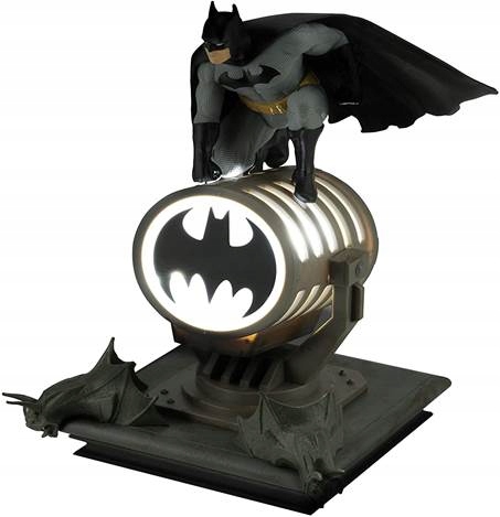 Lampička Batman Bat-Signal s figurkou Paladone