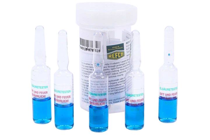 

Tester zakwaszenia oleju chłodniczego Refco 13400
