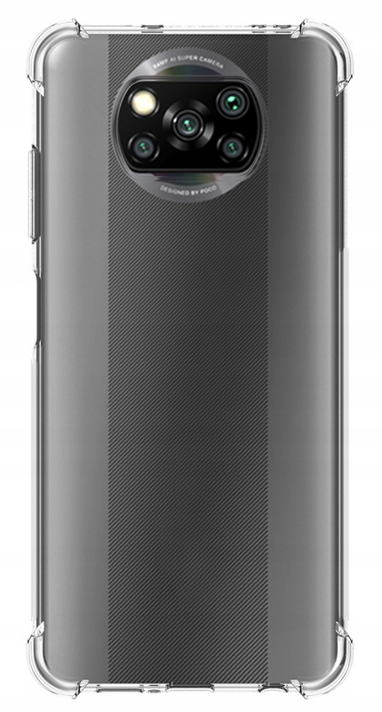 

Etui Pancerne Przezroczyste do Xiaomi Poco X3 Nfc