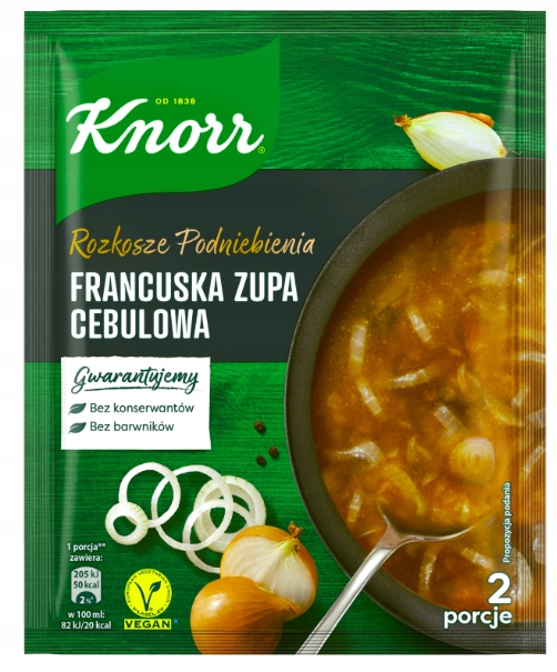 15 Sztuk Knor Zupa Cebulowa 31G