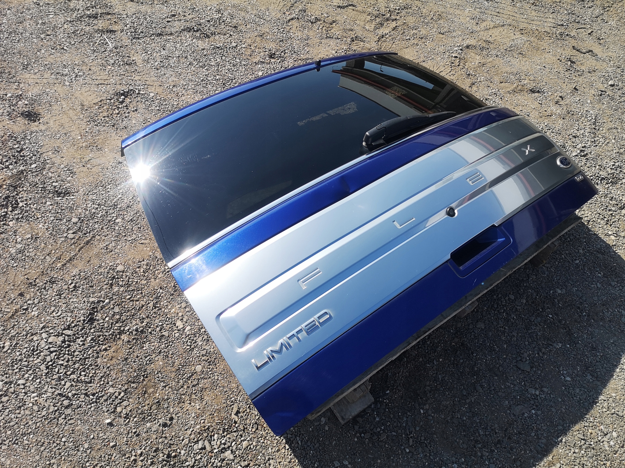 trunk door boot cap window kamera Ford FLEX