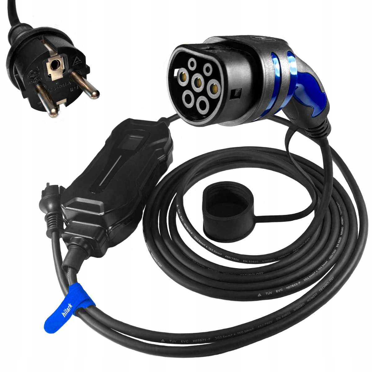 Přenosná automobilová pro elektrikáře a hybridy 5 m 3.7 kW 16A IP44