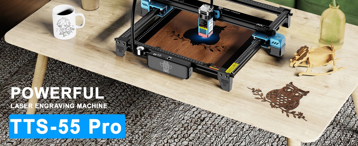 Twotrees TTS-55 Pro Grawer/wycinarka laserowa 40W 300*300mm DIY+Panel EAN (GTIN) 0657419689014