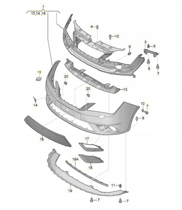 ZAŚLEPKA OSŁONA SPRYSKIWACZA REFLEKTORA IBIZA 4 P Producent części SEAT OE