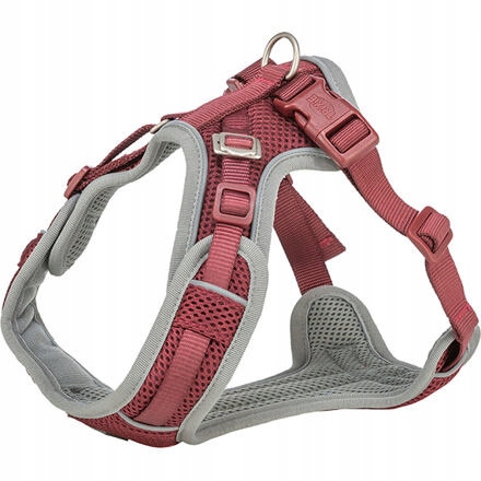 Szelki FlexMesh sangria, Xs-s: 40-57 cm/15mm dla mopsów i buldogów TX-19891