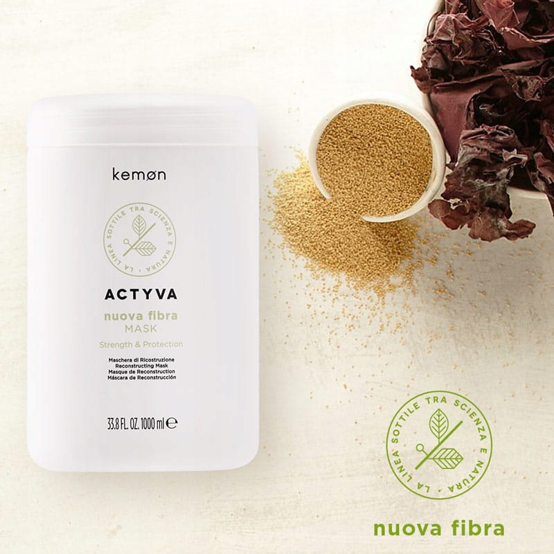 Kemon Maska Actyva Nuova Fibra odbudowująca 1000ml Pojemność 1000 ml