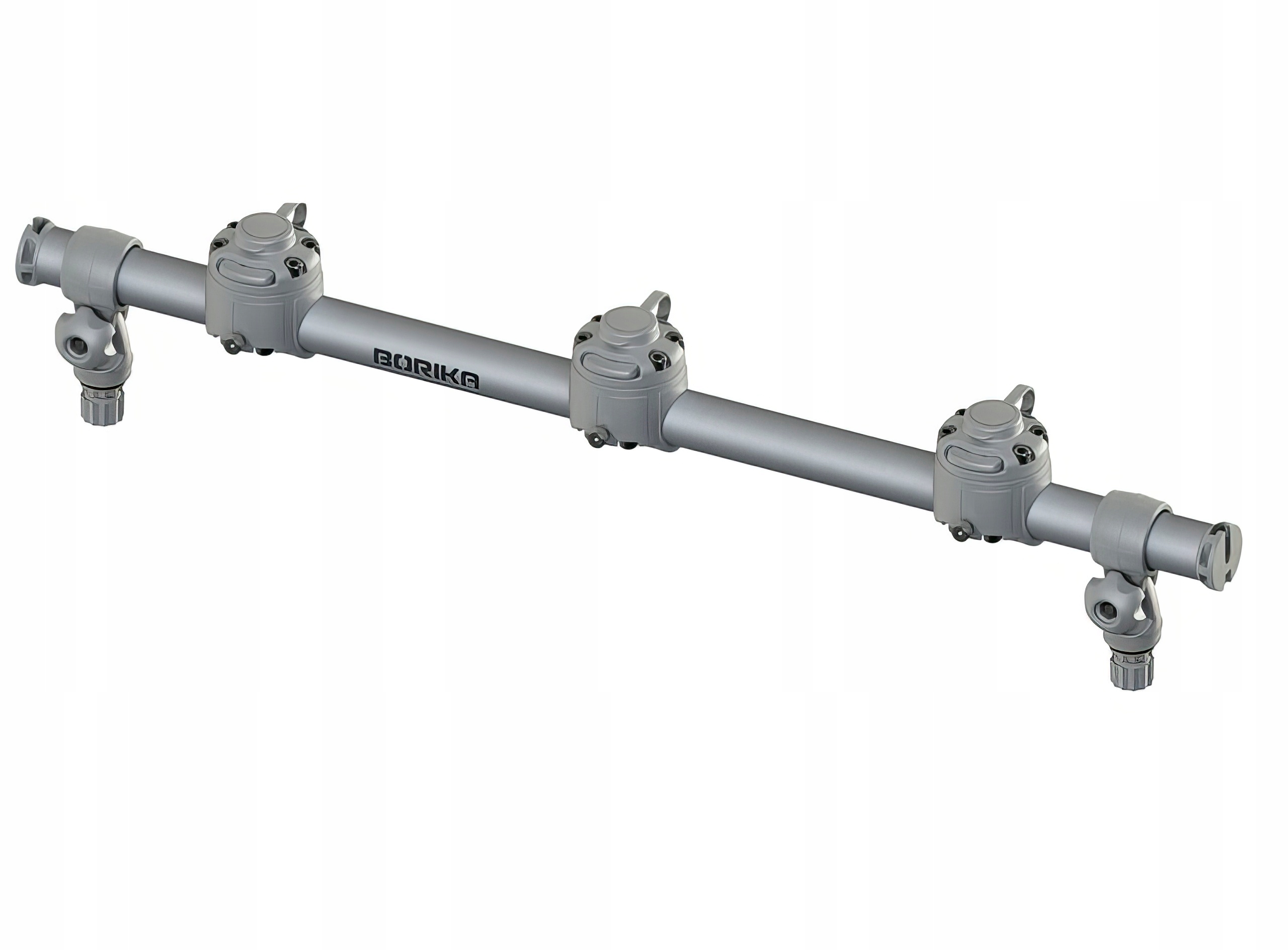 Reling 700 mm se třemi zámky na příslušenství, dvěma upevňovacími prvky GRp700-3 Borika