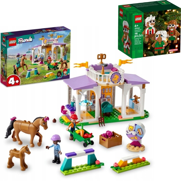 Lego Friends Výcvik Koní Heartlake 41746 Lego 40642 Vánoční Sada