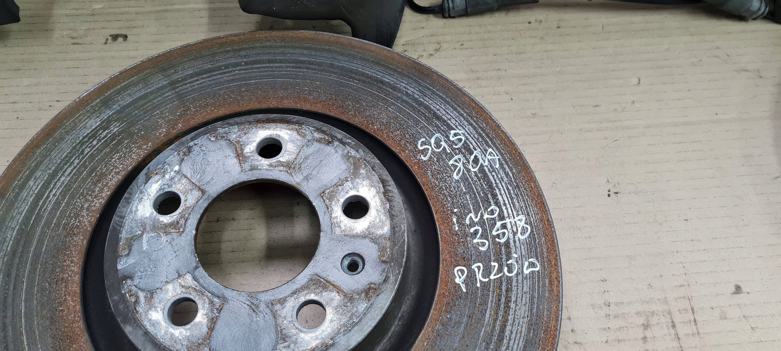 SQ5 Q5 80A caliper calipers discs front front 3.0 TFSI 350MM A4 S4 B9 A5