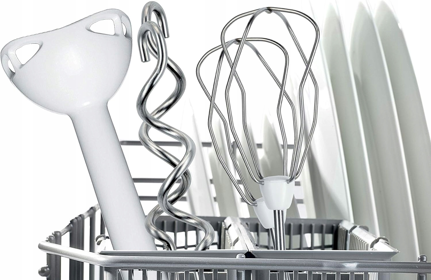 BOSCH Mikser Ręczny ErgoMixx 450W 5 Prędkości Turbo Blender Akcesoria — miniatura 7