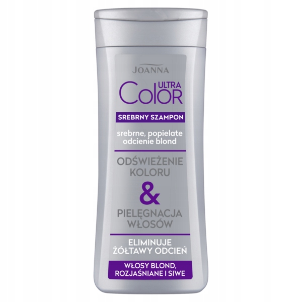 

Joanna Ultra Color srebrny szampon do włosów 200ml