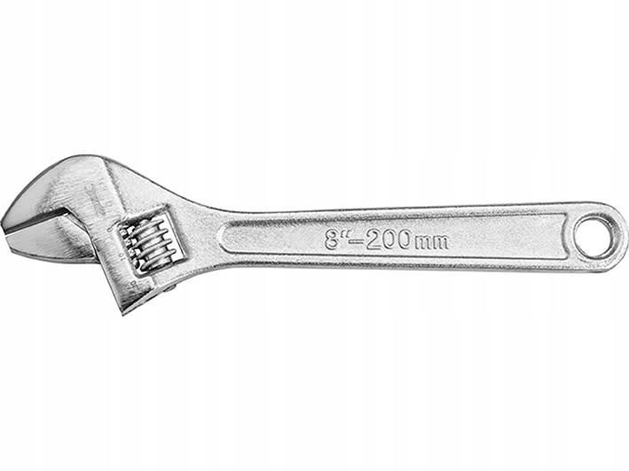 

Klucz Nastawny Francuski typu Szwed 200 mm