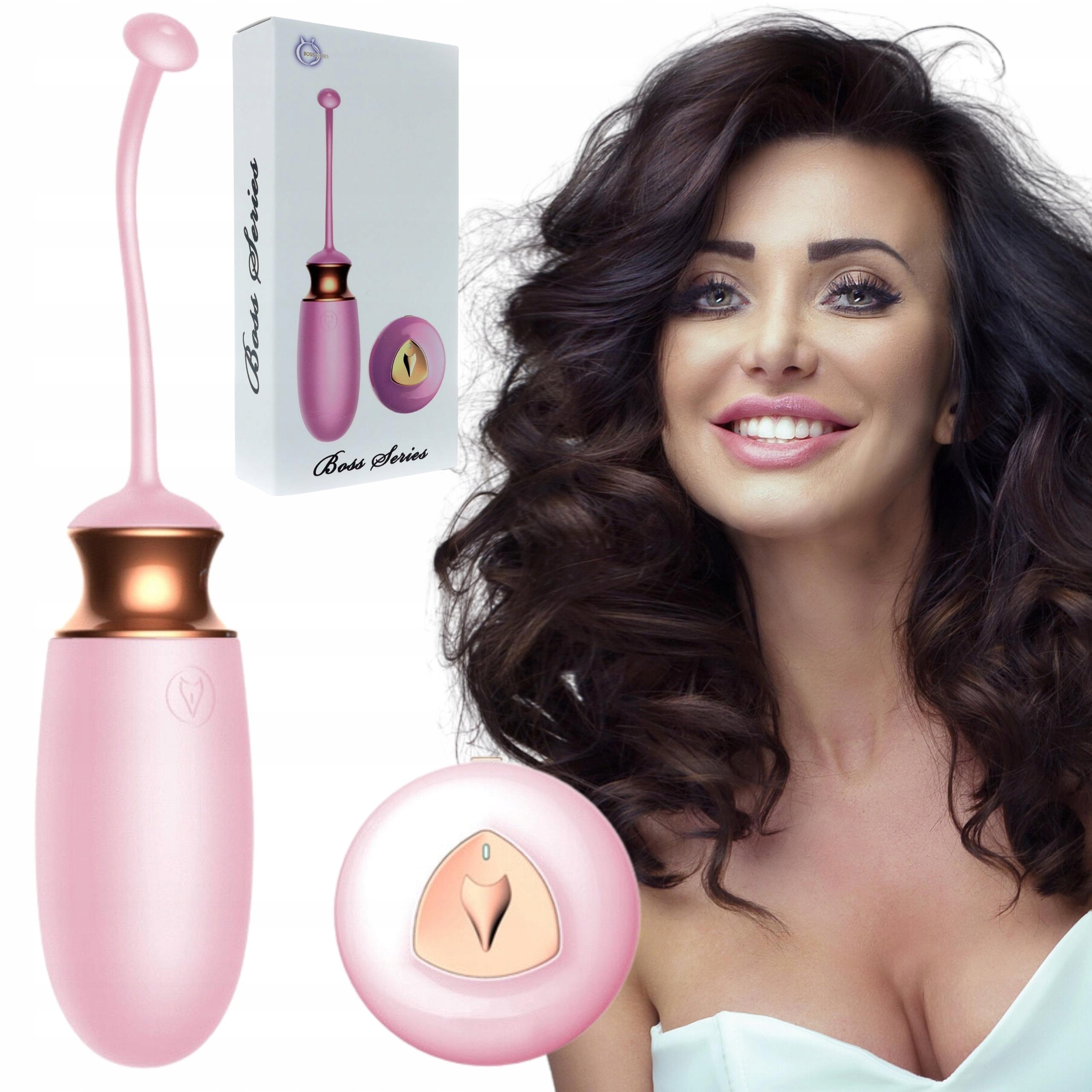 

Wibrujące Jajeczko Ogrzewane Z Pilotem 10TRYBÓW