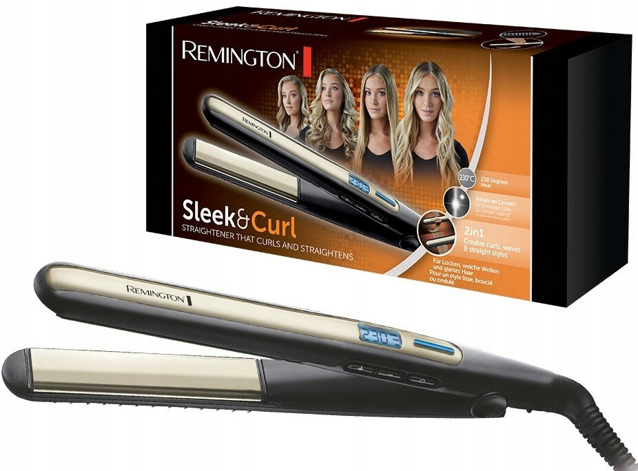 

Remington S6500 Prostownica Prostuje I Kręci Włosy