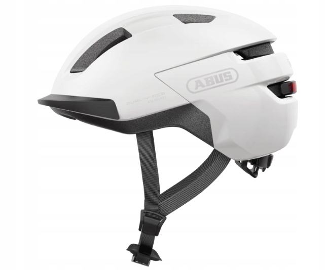 Městská cyklistická přilba Abus Purl-Y Ace vel M (54-58 cm) bílá