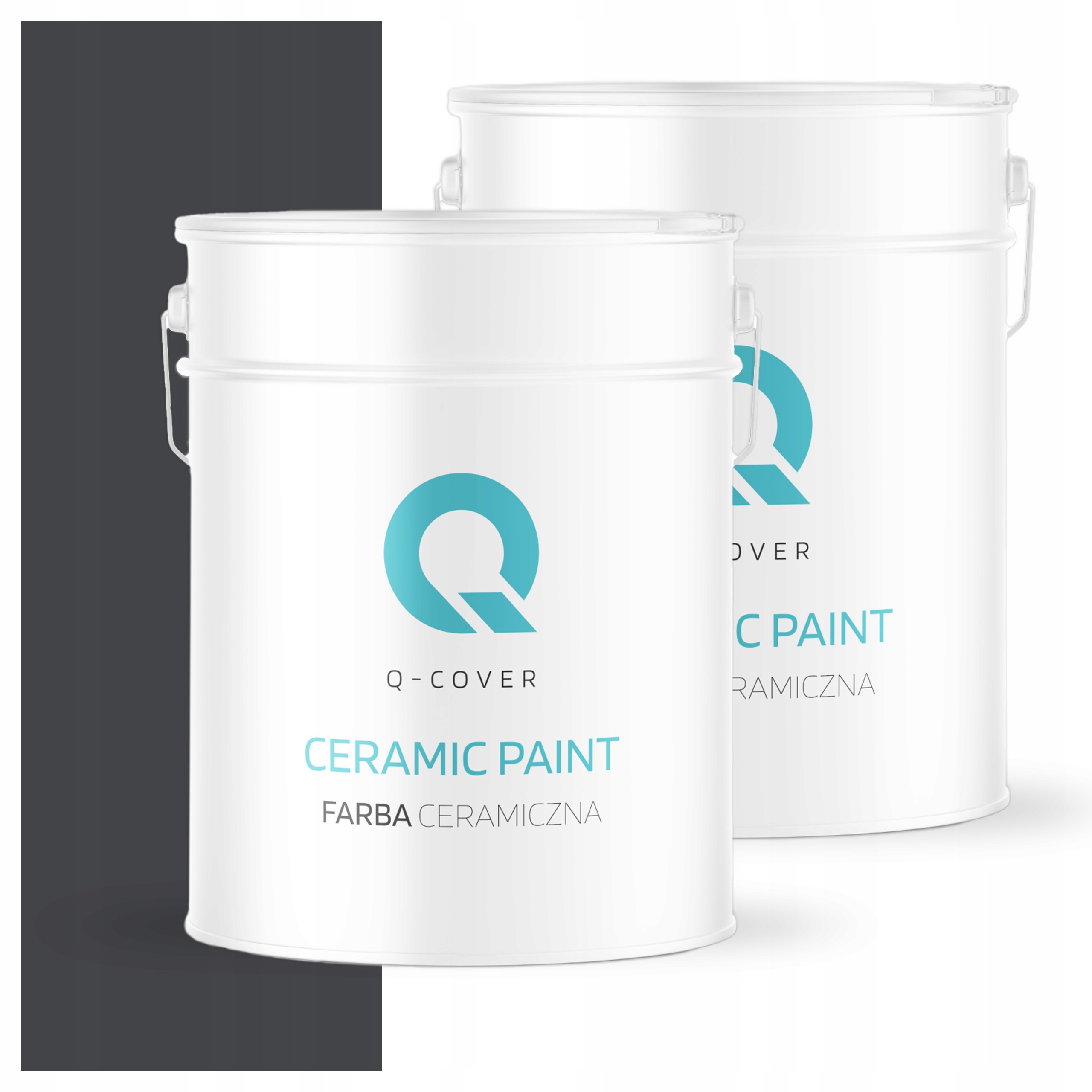 Keramická umývateľná farba do interiéru 10L Hlboká matná farba Čierna H0907