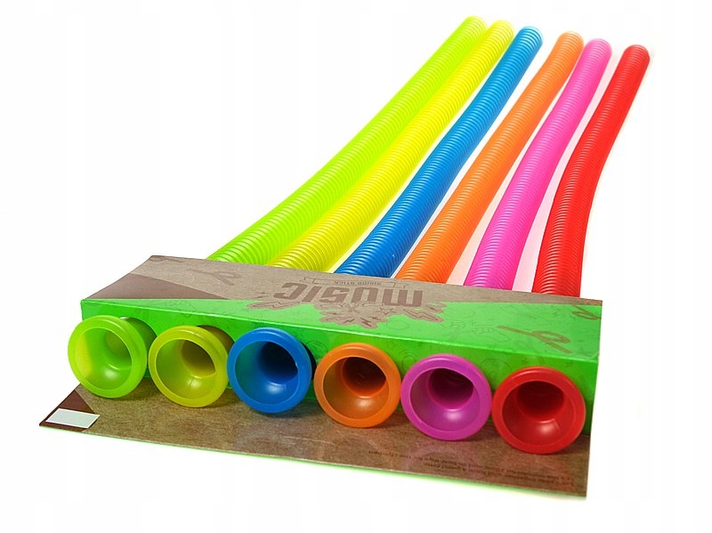 Rura grająca (rezonuje podczas wymachiwania) ,dł.87cm, opak. 6szt Materiał drewno metal