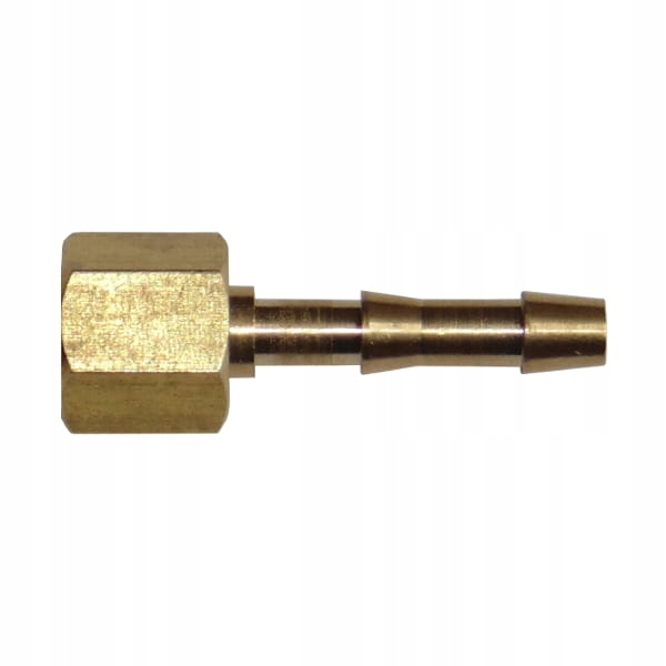 

Króciec Z Nakrętką 1/4" Na Wąż Tlen 6,3 mm