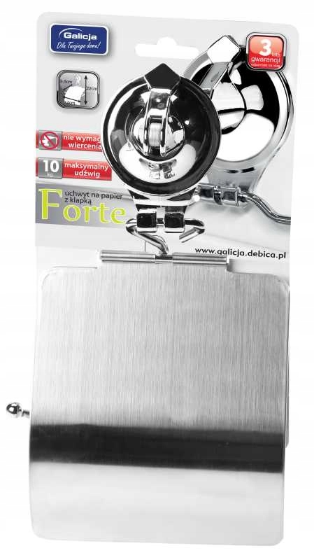 Uchwyt na Papier Z KLAPĄ FORTE Z PRZYSSAWKĄ EAN (GTIN) 5907767899418