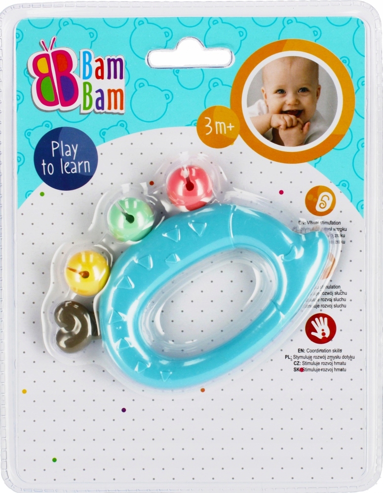 

Grzechotka Jeżyk Pastelowy. Bam Bam 475313