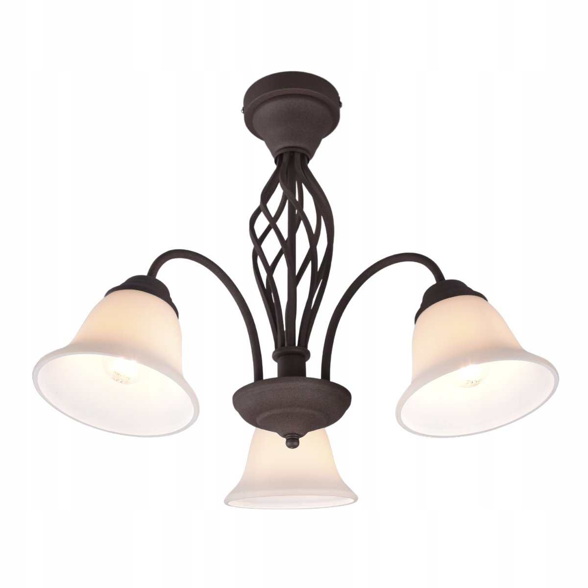 Stropná lampa Rustica medená Trio