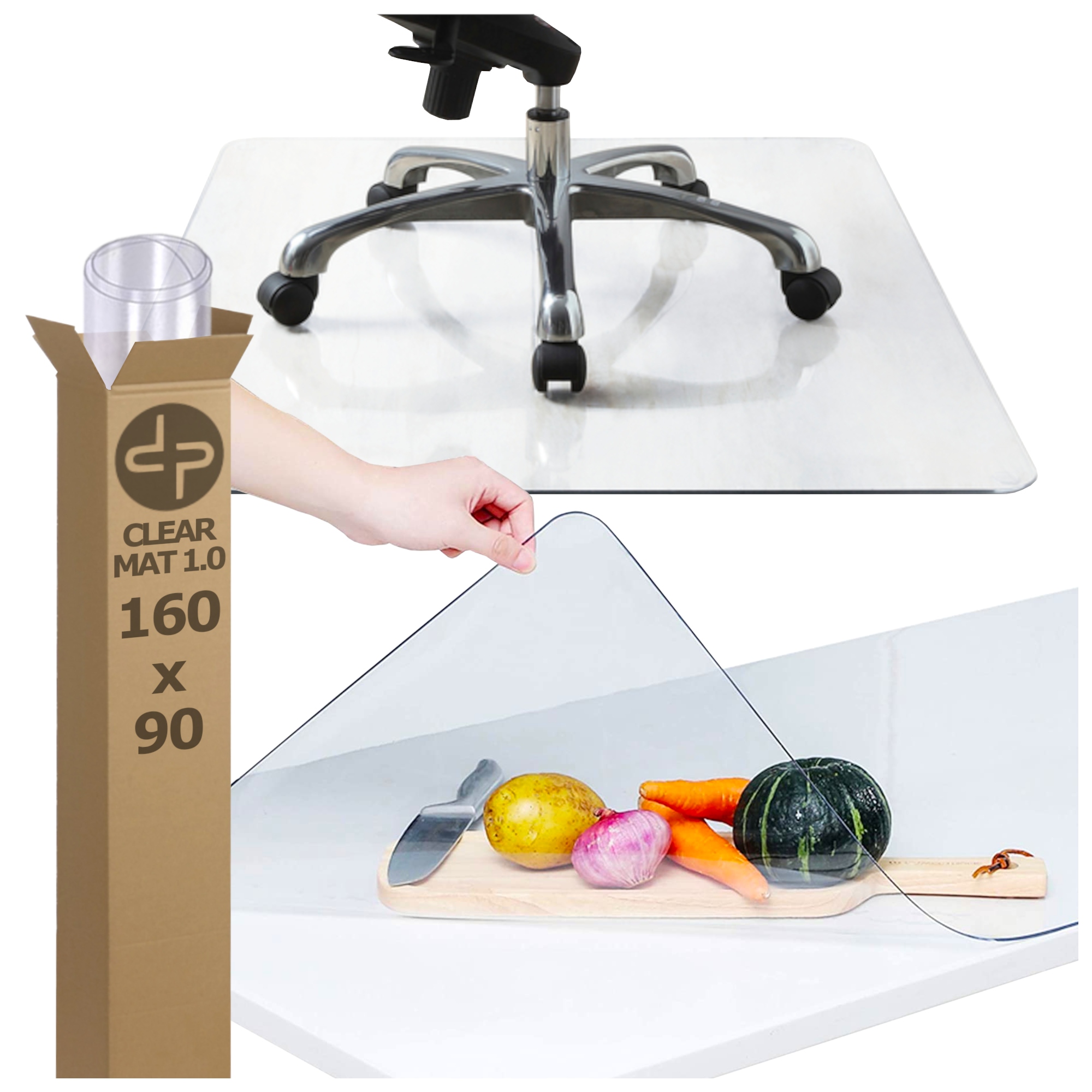 Podkładka Pod Krzesło Fotel Na Stół Blat Mata Ochronna 160x90