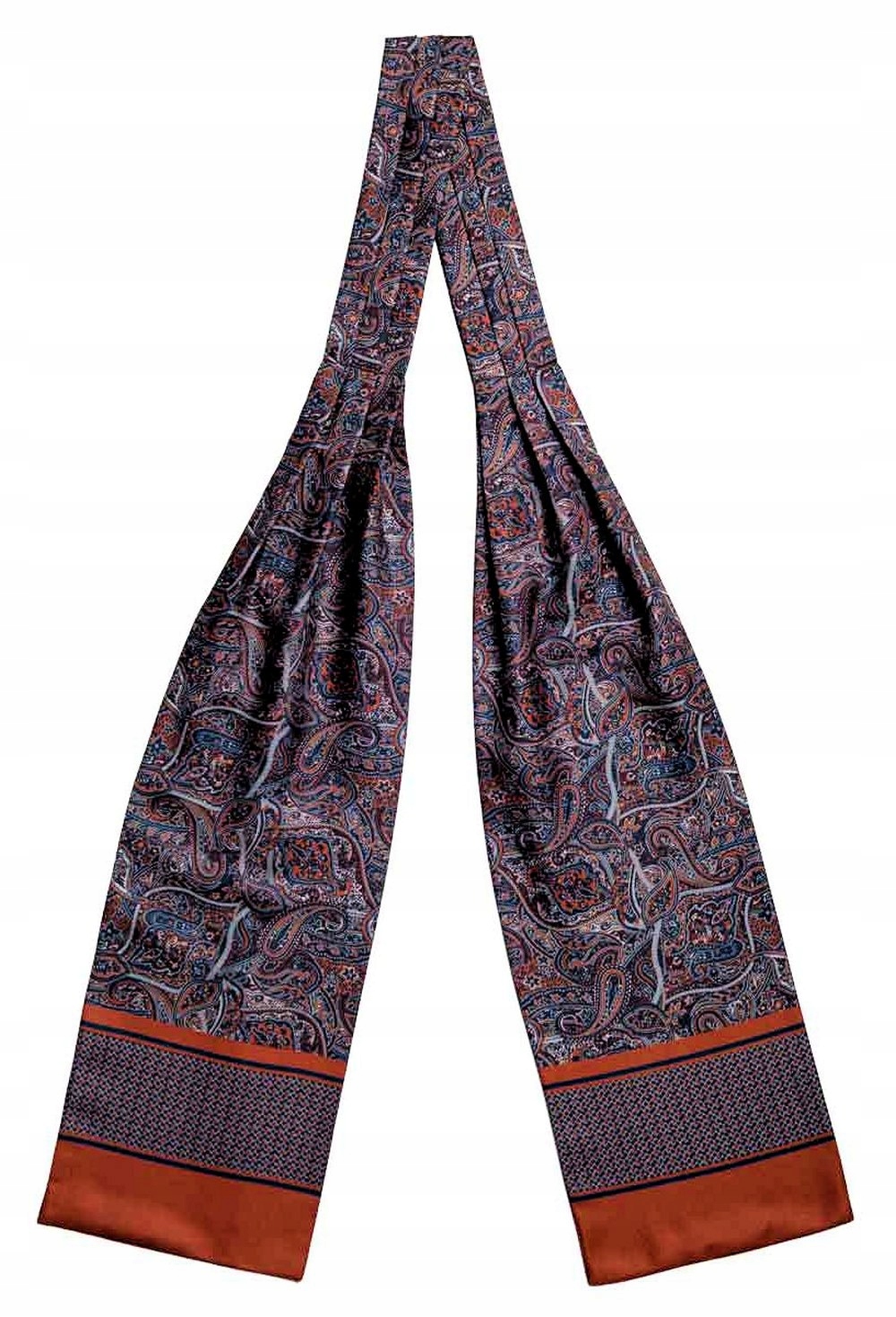 Elegantní pánský hedvábný fular His Story vzor Paisley