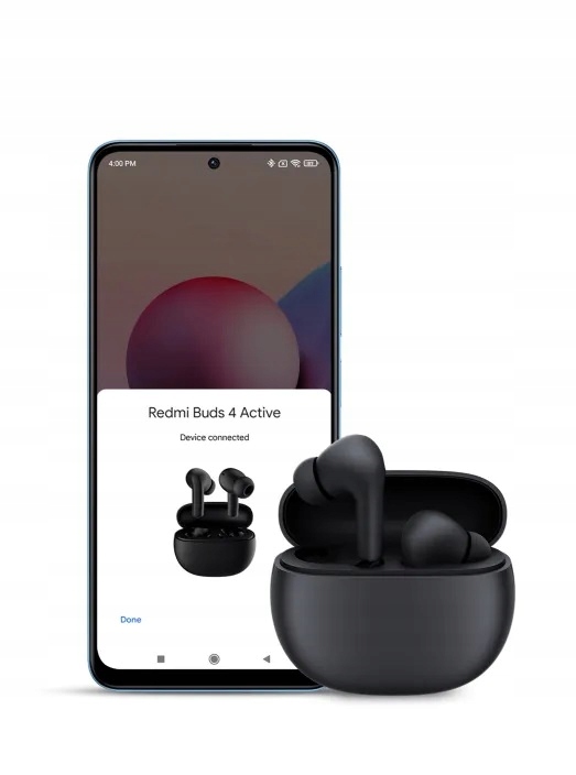 Słuchawki Bluetooth TWS Xiaomi Redmi Buds 4 Active Białe Model Redmi Buds 4 Active White