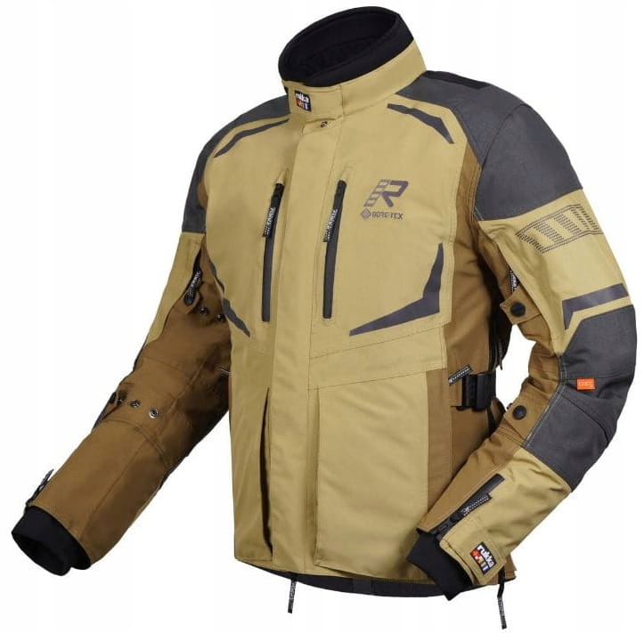 Rukka Ventu-r Gtx Brown Pánska Textilná Motocyklová Bunda, Hnedá