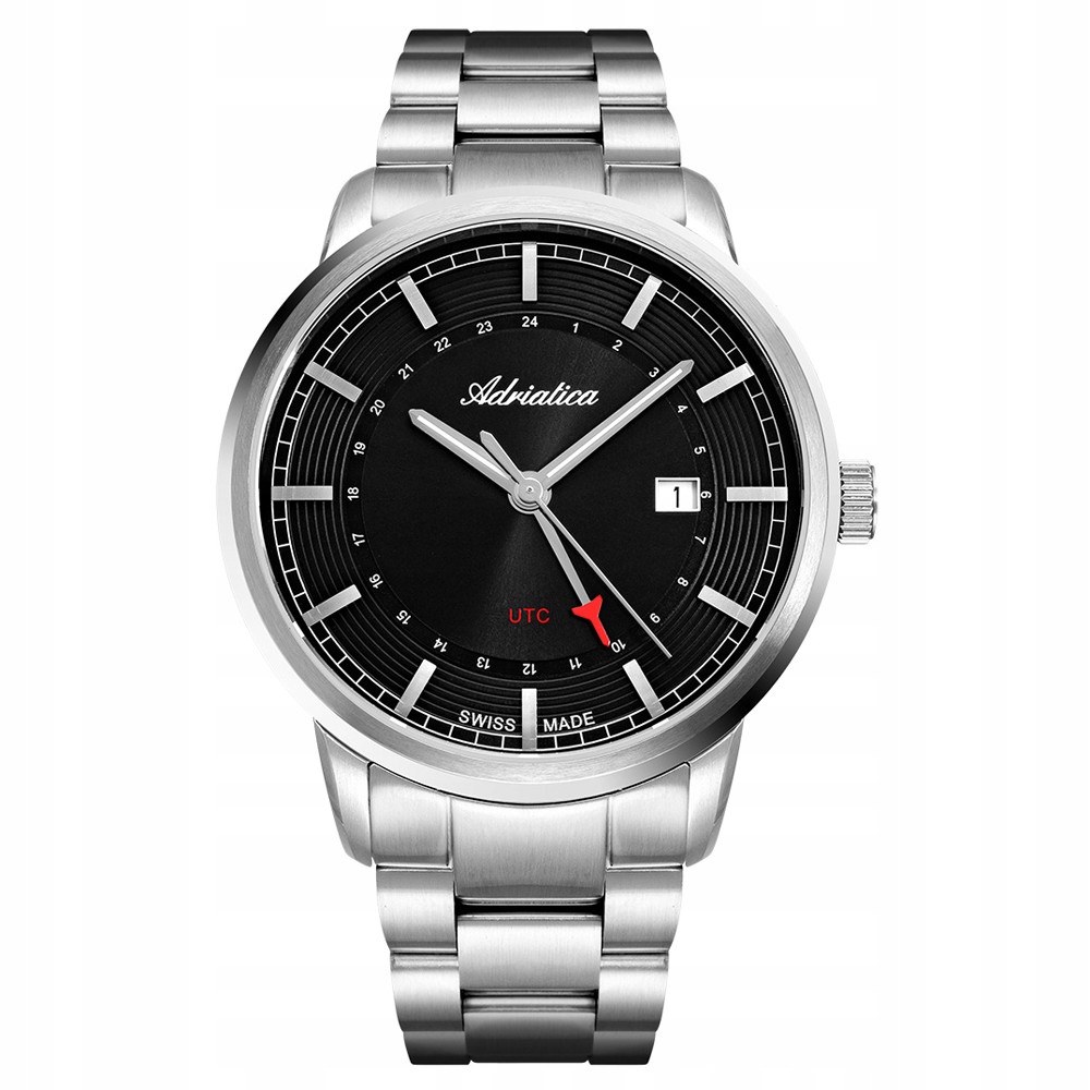 Pánské Hodinky Adriatica A8307.5116Q stříbrný náramek