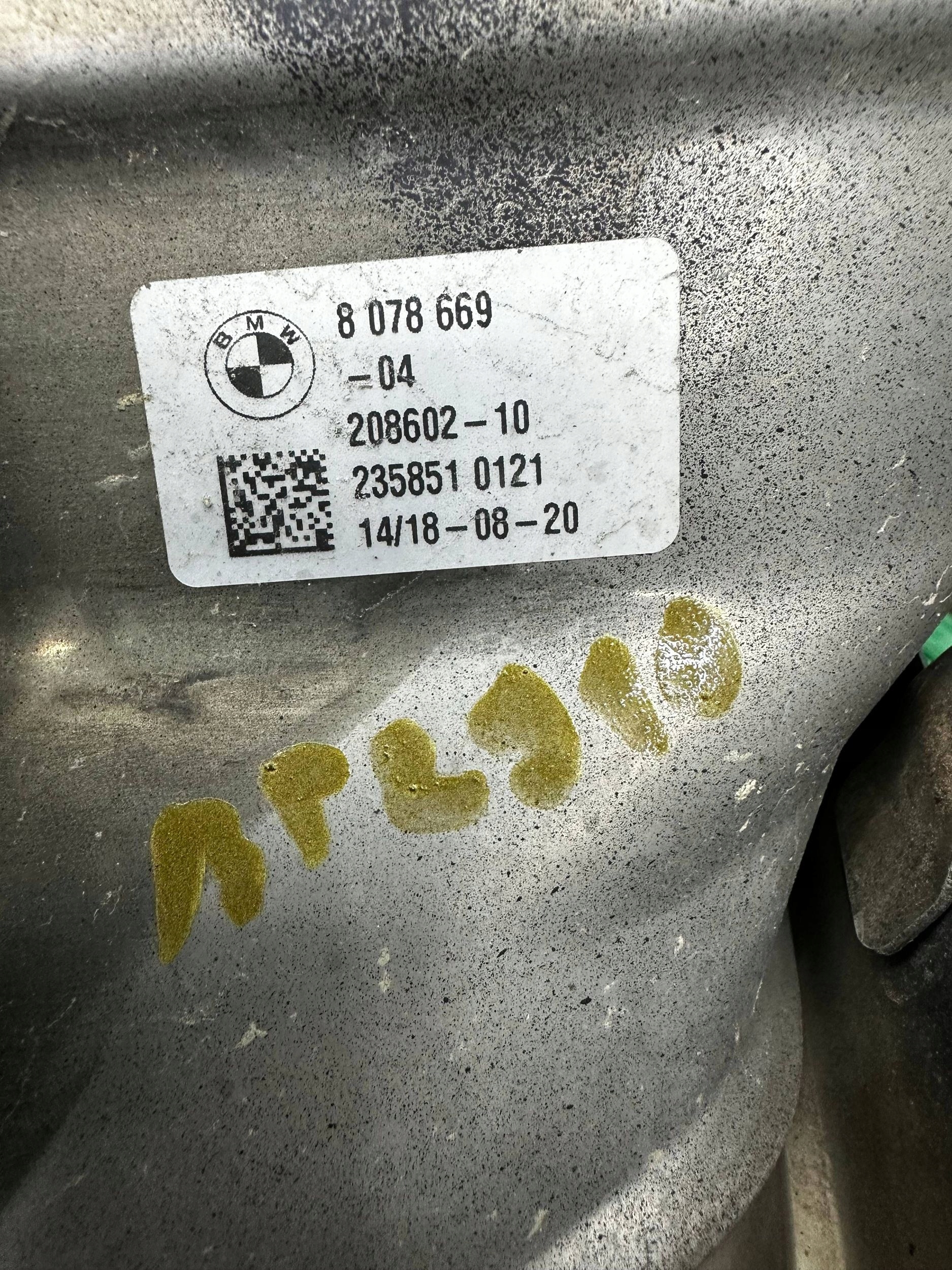 TERMINALE dello scarico BMW X5 G05 8078669
