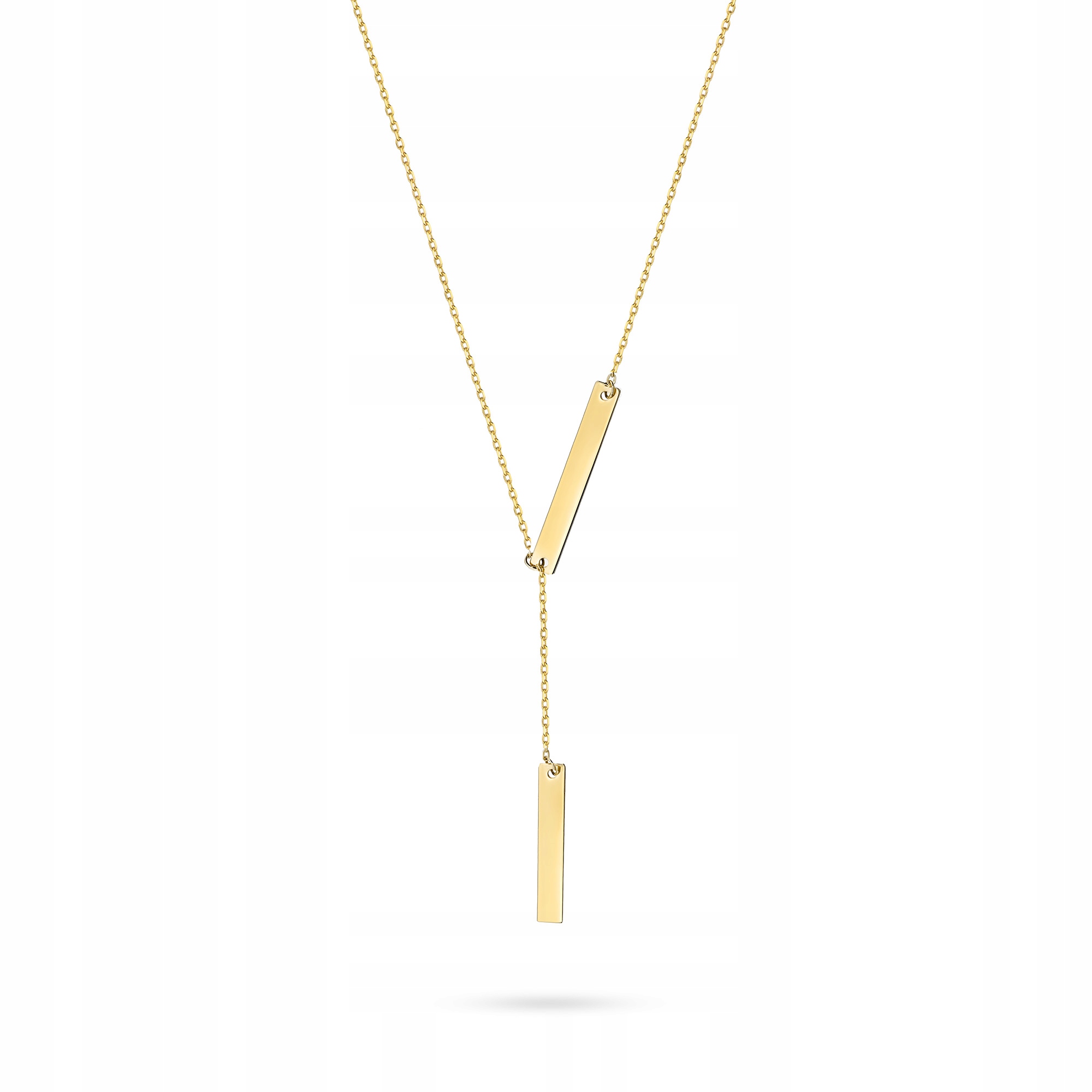 Zlatý Náhrdelník Dva Nosníky závěsné plechy pr.585