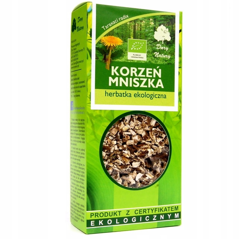 

Dary Natury Mniszek Lekarski Korzeń Bio 100g