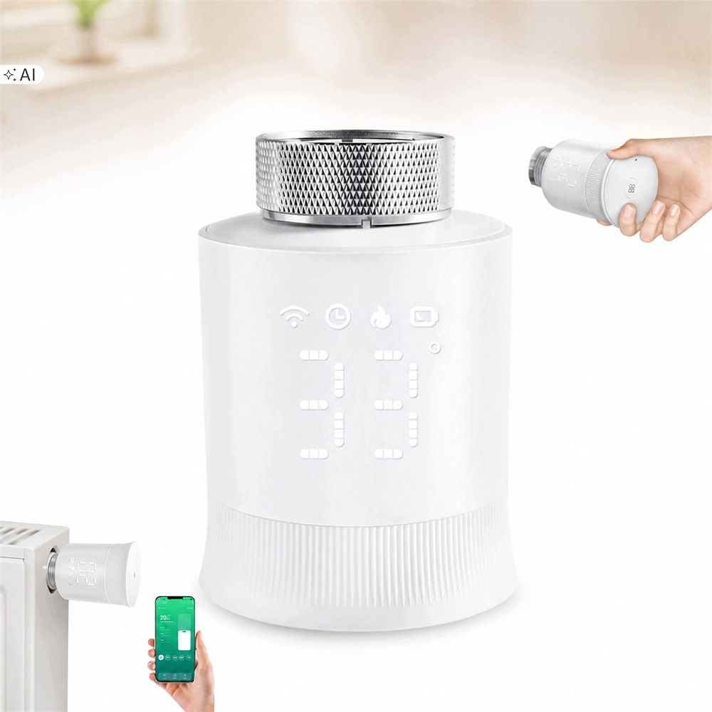 Trvzb Inteligentní Termostatická Kartuše ZigBee LCD ovladač