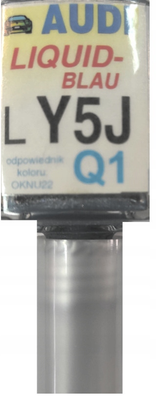 Zaprawka lakier do rys 10ml Audi Vw Seat Y5JL Y5J Q1 Liquidblau