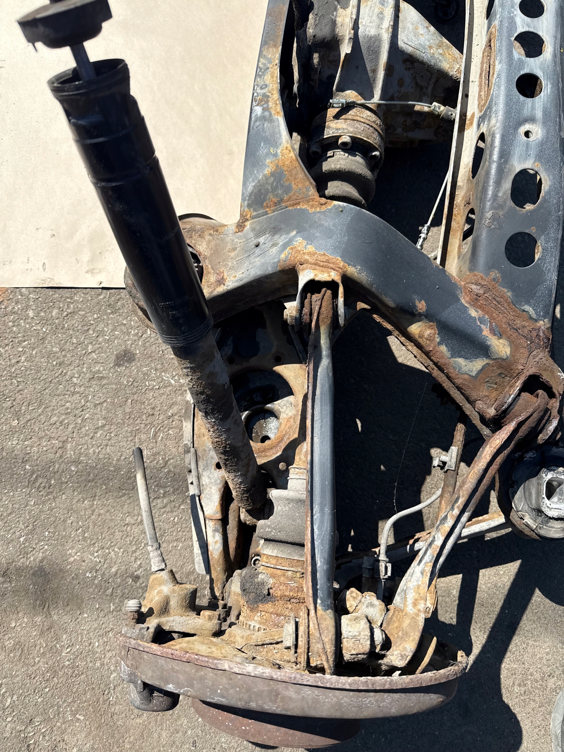 achsträger hinten MERCEDES W210 träger querlenker hinterachsträger