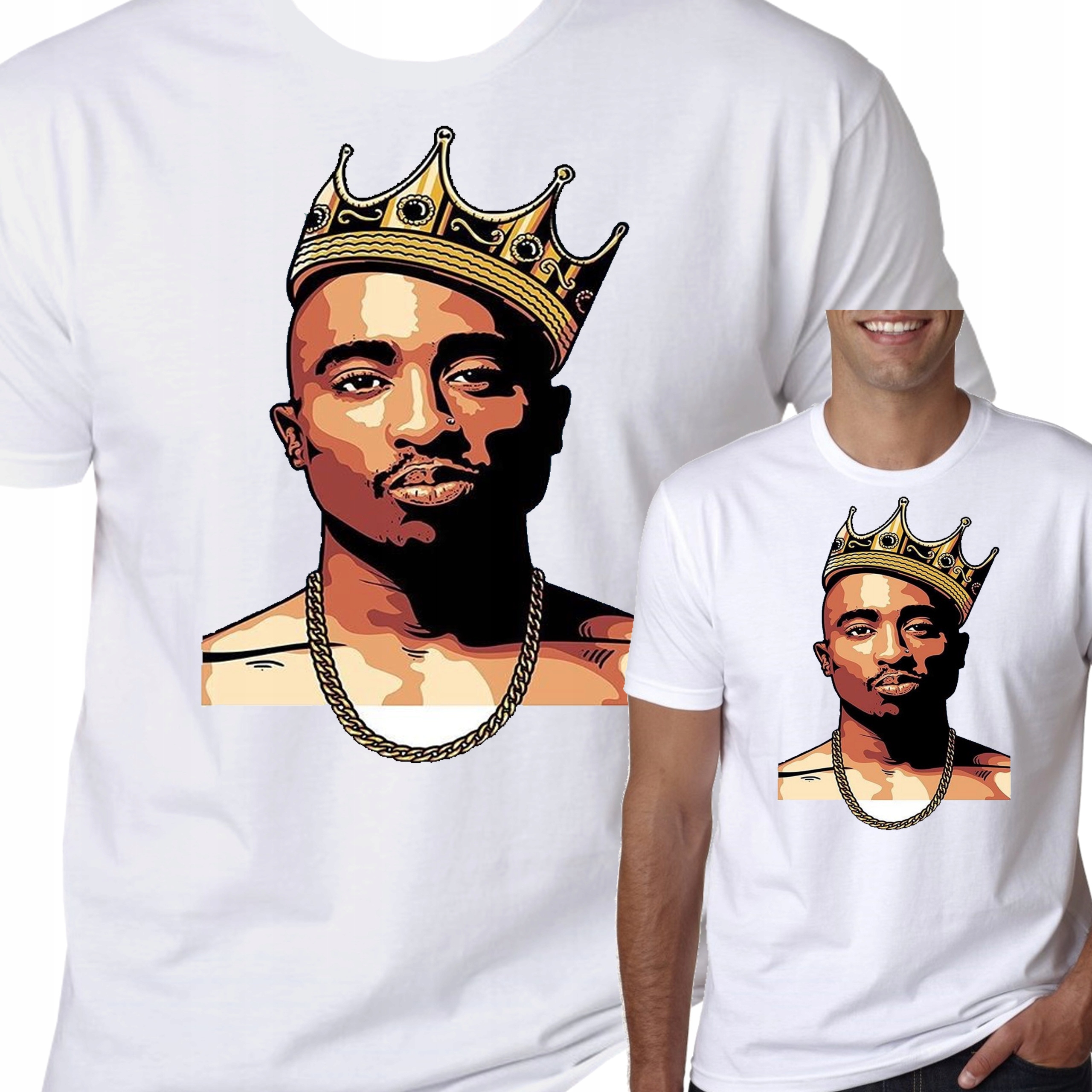 

T-Shirt Koszulka 2PAC Tupac Thug Life S 0800